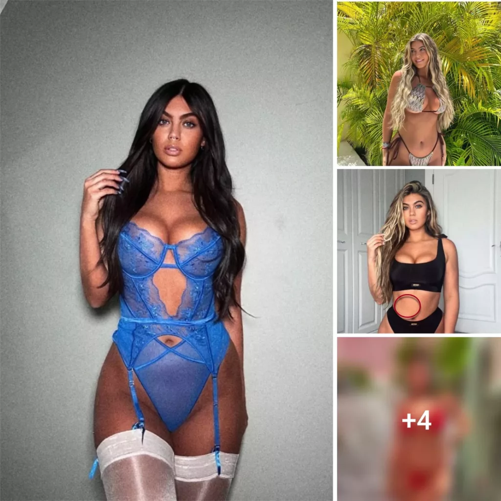 “Belle Hassan Steals Hearts on Love Island with Alluring Sheer Lingerie Look!”